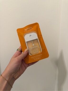 touchland Hydrating Hand Sanitizer Spray - Spiced Pumpkin (Orange)